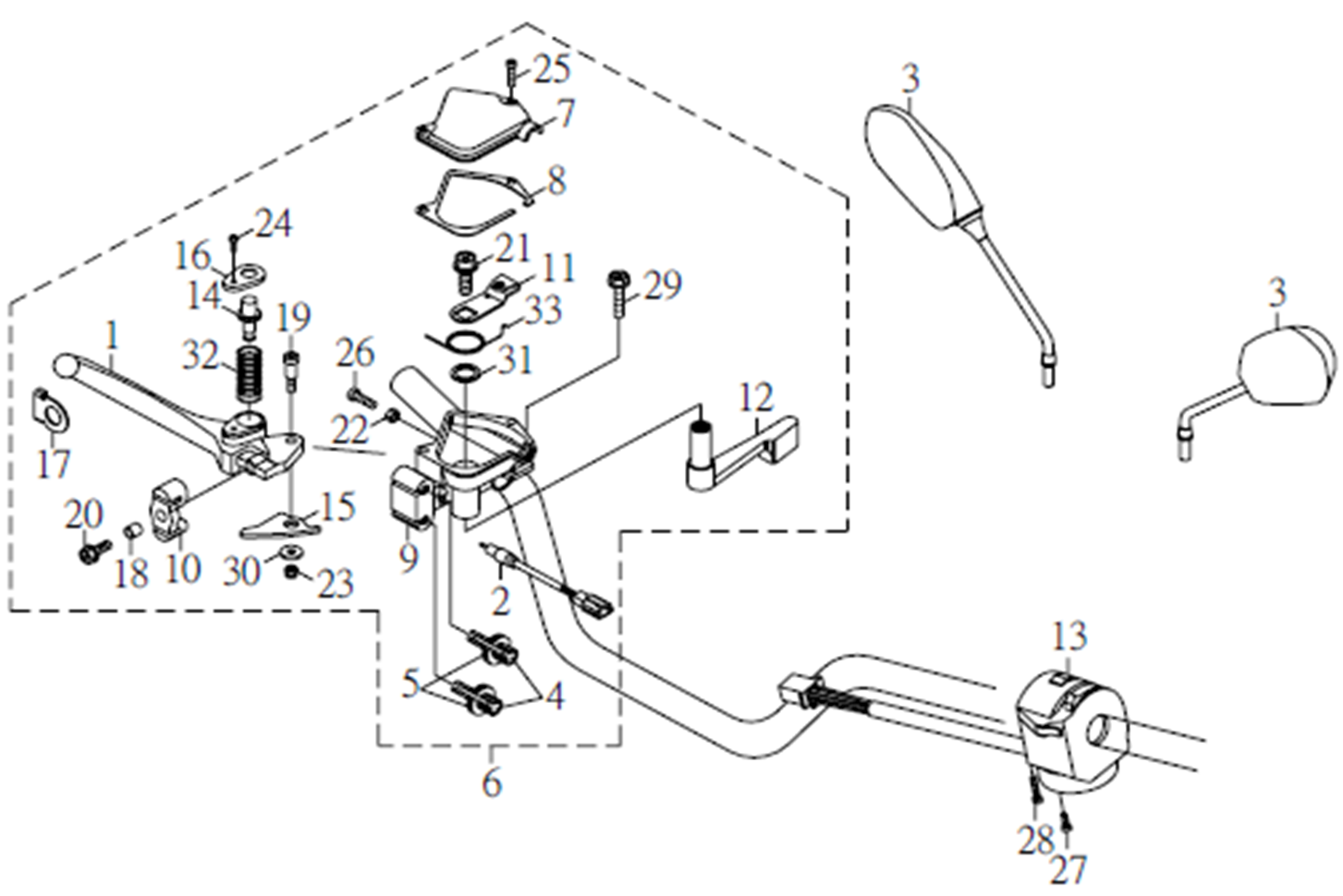 25. Переключатели рулевые, зеркала