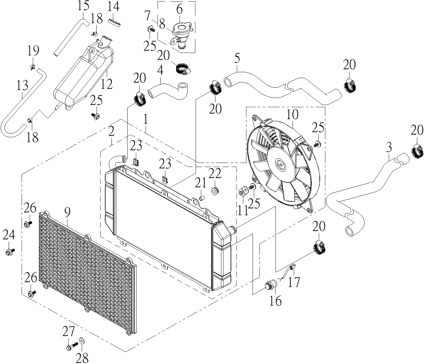 21. Система охлаждения