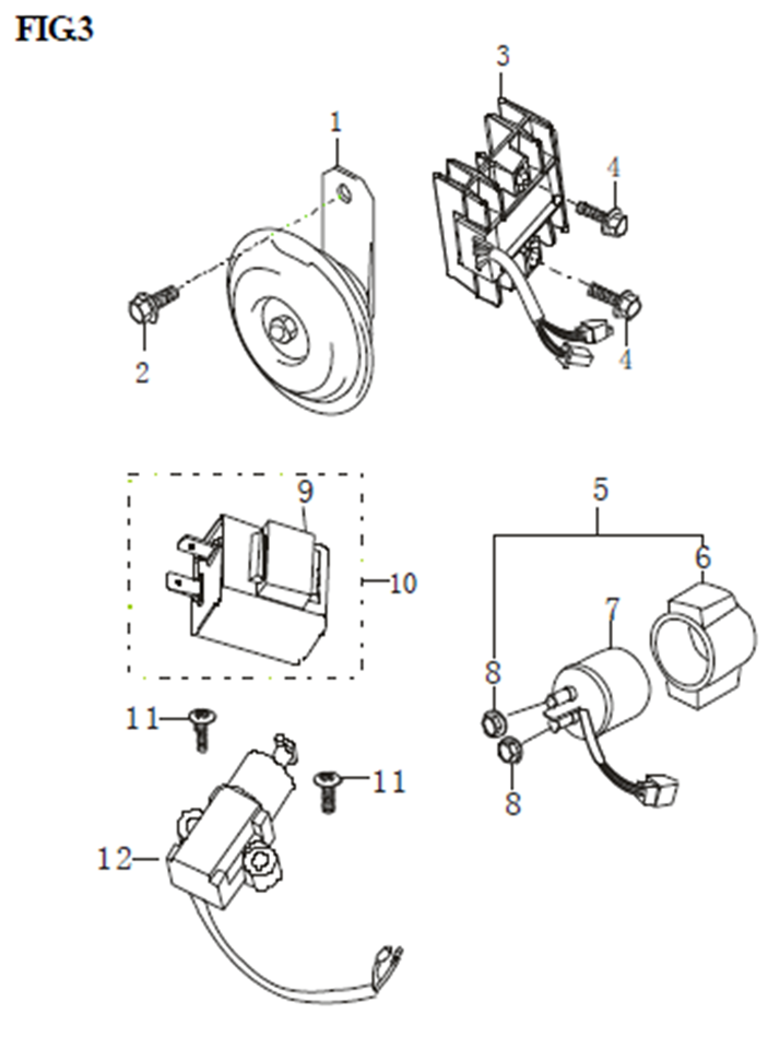 03. Выпрямитель, реле стартера