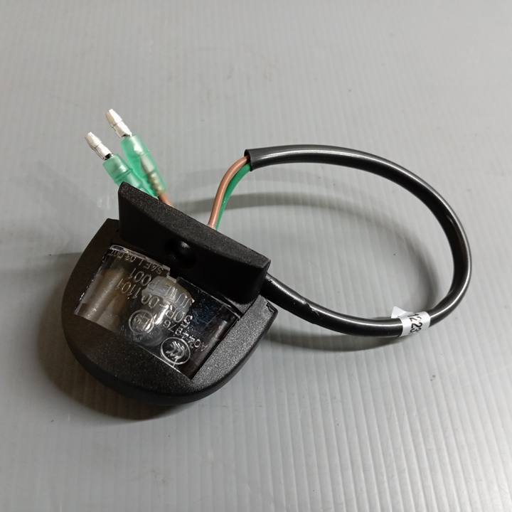 Фонарь подсветки номерного знака (в сборе с проводами электрическими изолированными и лампами)