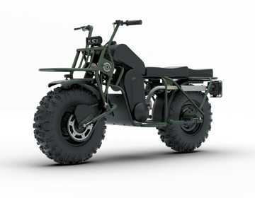 ATV 2×2 с двигателем Zongshen