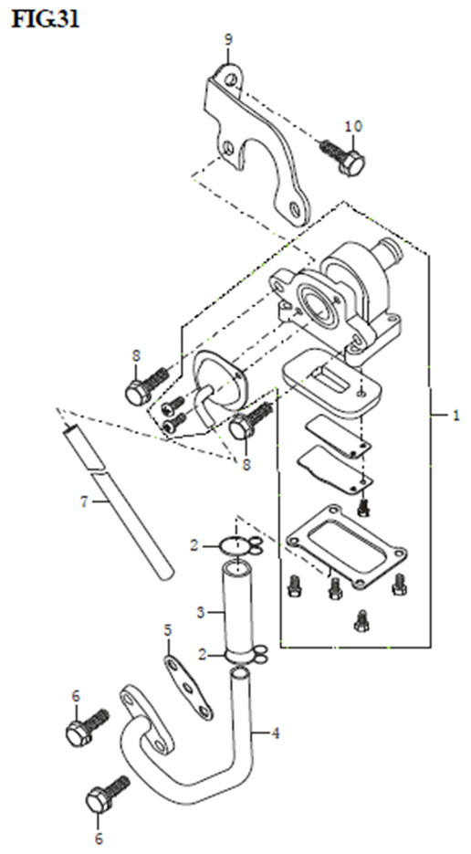 31. Клапан рециркуляции выхлопных газов