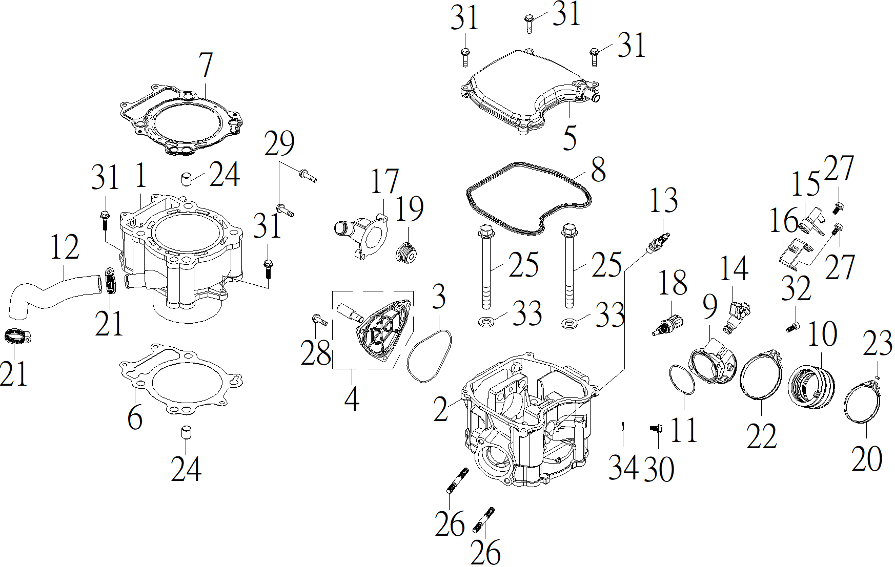 01. Цилиндр и головка цилиндра