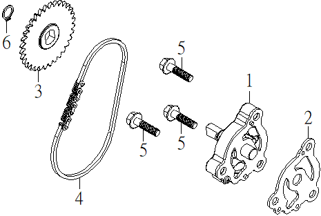 11. Насос системы смазки