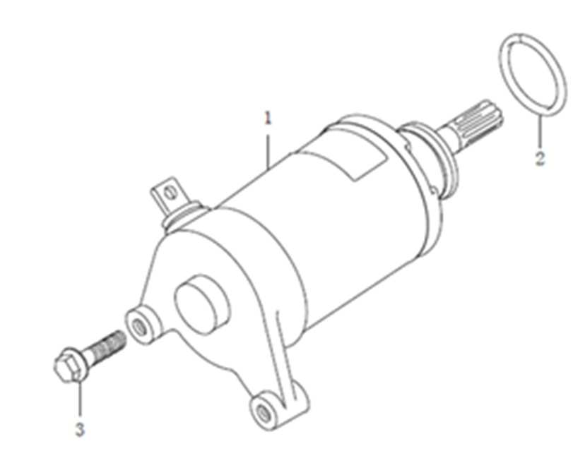 13. Стартер электрический